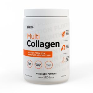 Collagen Peptides Type I & III Supplement (350g, 12.3oz)