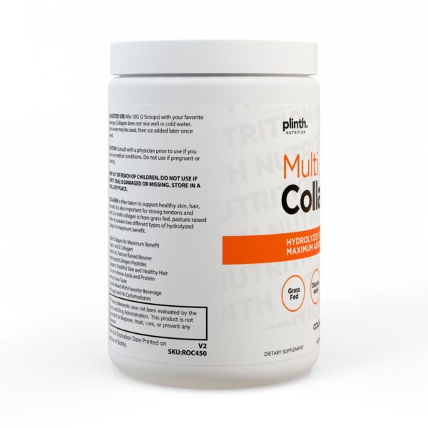 Collagen Peptides Type I & III Supplement (350g, 12.3oz) - Image 2