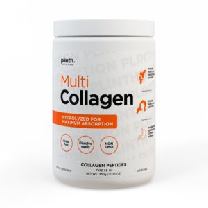 Collagen Peptides Type I & III Supplement (350g, 12.3oz)